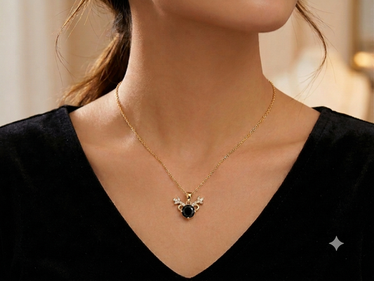 Elegant Crystal Pendant Necklace for Women